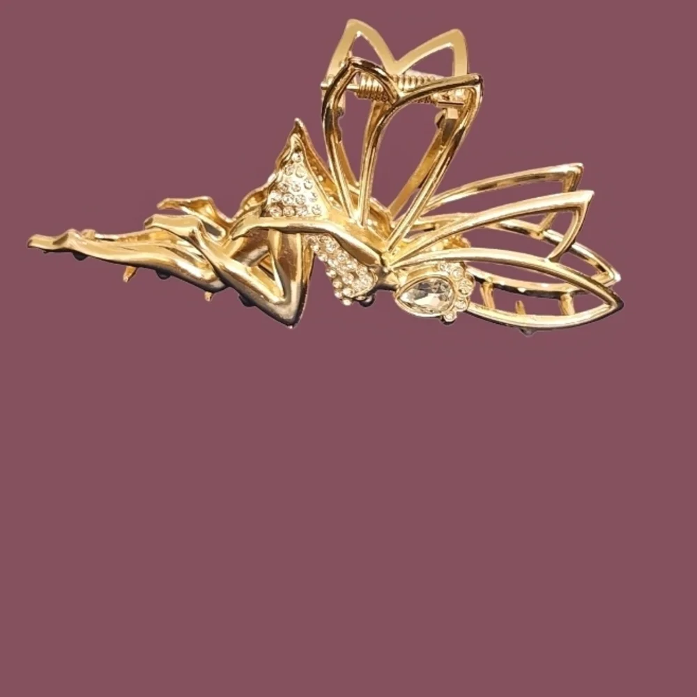 ✨️Elegant Gold Fairy Metal Hair Clip